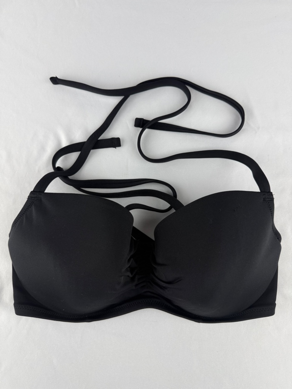 Shade & Shore Halter Black Bikini Top